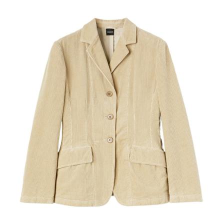 Aspesi - Blazer - Beige - Dam - Storlek: S, Dam, Storlek: S