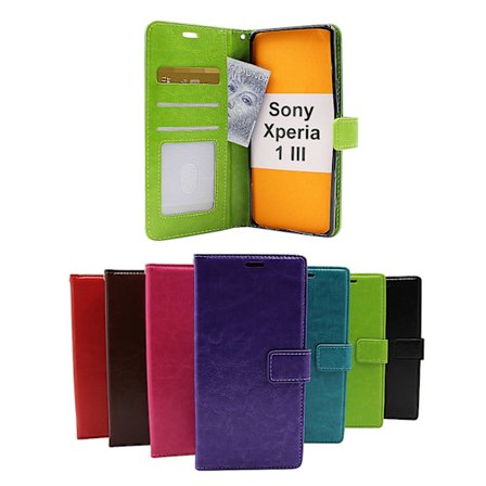 Crazy Horse Wallet Sony Xperia 1 III (XQ-BC52)