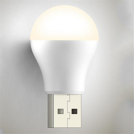 USB LED-lampa 3W Bärbar LED-lampa 5V Boklampa Energisparande Nödljus Utomhus Campinglampa Inomhus Läslampa