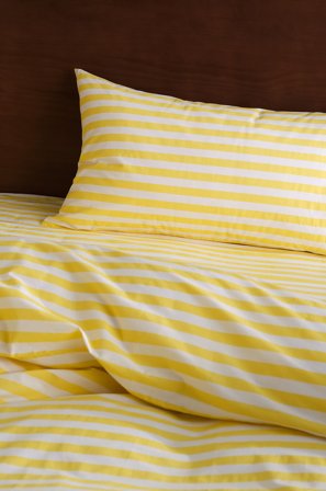 Jotex - Putevar 50x90 Cm Lys gul/hvit - KAYO - Kjøp Putevar hos Jotex