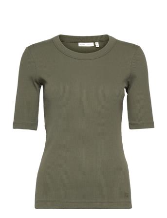 Dagnaiw T-Shirt T-shirt Top Grøn InWear