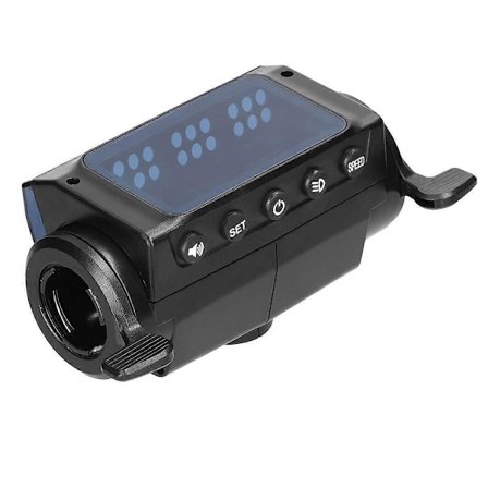 För 8 tums S1/S2/S3 Elektrisk Scooter LCD Skärmskydd Ljusskydd med Gasreglage Broms T