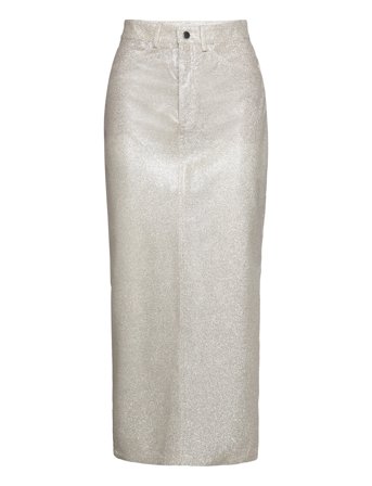 Mika Shimmer Skirt Cream Ahlvar Gallery