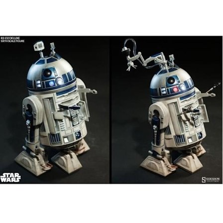 R2-D2 Deluxe Star Wars-figur - Sideshow - 1/6 - Artikuleret - Tilbehør