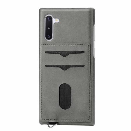 Samsung Galaxy Note10 - Cover med kortholder Grå