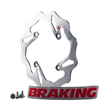 Disco Freno Posteriore Braking Bat Fly Husqvarna - Husqvarna TC 450 2007-2010