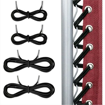 8 st Relax Lounger Bungee Cord för Solstol Trädgårdsstol Bea