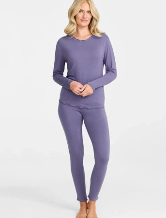 Damella of Sweden Pyjamas - Purple - XL