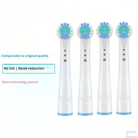 Kompatibla elektriska Oral B tandborstar, ersättningsborsthuvuden, professionella borsthuvuden, refill för Pro & D-serien