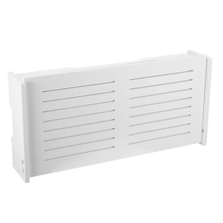 Wifi Router Oppbevaringsboks Veggmontert Trådløs Panel Hylle Hjemmeinnredning