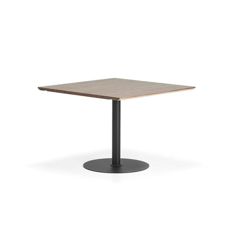 Iläggsskiva METRIC, 1000X1000x720 mm, svart/valnöt