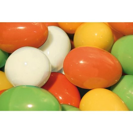 Plastikägg 4 x 3 cm Färg 12 stycken