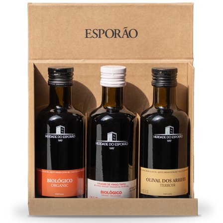 Esporao Esporão Presentbox Organisk olivenolje + rødvinseddik