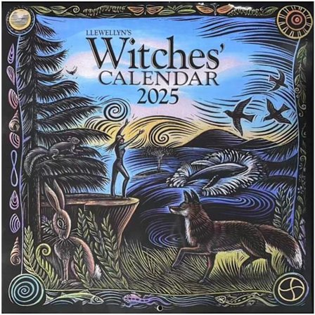 2025 Hekse Veggkalender, Månedlig Familieplanlegger, Daglig Organizer