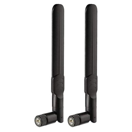 4G LTE Antenni 8DBi SMA-liitinantenni (2 kpl) Yhteensopiva 4G LTE-reitittimen kotipuhelimen Hotspot Mod-Perfetin kanssa