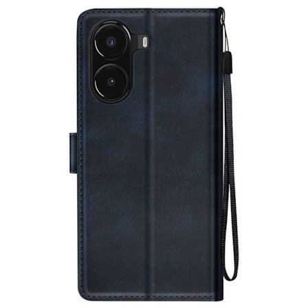 Smartphone-etui - Xiaomi - Poco X7 Pro - Kunstlæder - Mørkeblå - Videounderstøttelse