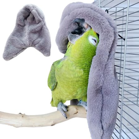 Papegøje tæppe fugl plys fluffy snuggle tæppe vinter varm små dyr skjule habitat for fugle papegøje lille kæledyr