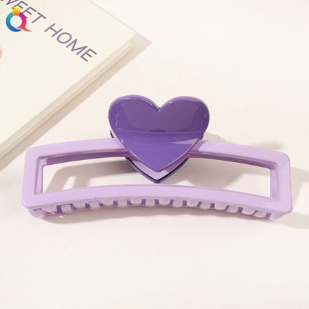 Shark Clip Hårklo LILA