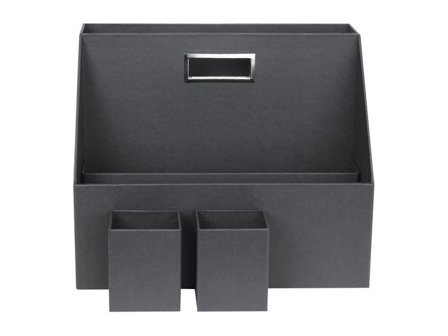 Bigso Box Förvaring med handtag Hurry grå - Lyreco - Kontorsmaterial - Arkivering och kontorsförvaring - Förvaringslådor