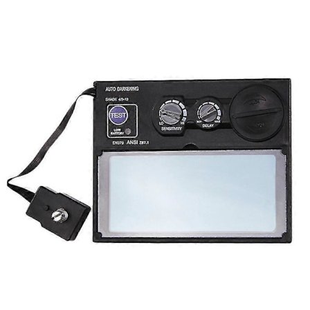 1 st Solcell Automatisk Mörkare Svetslins Panel Svetshjälm Mask Automatisk Filtrering Lampskärm Öga