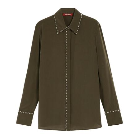 Max Mara, Shirts Zielony, Kobieta, Rozmiar: S