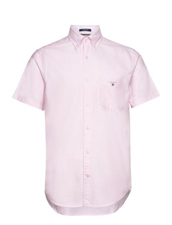 Reg Oxford O.shield Ss Shirt Pink GANT