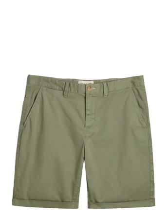Reg Sunfaded Chino Shorts Khaki GANT