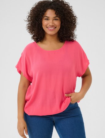 Kaffe Curve Kcami Stanley Ss - Pink - 52
