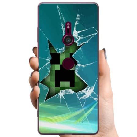 Sony Xperia XZ3 TPU Mobilcover MineCraft