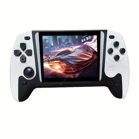 Retro-pelikonsoli 8,89 cm:n suurella näytöllä - Kannettava käsikonsoli, USB-virtalähde retro-pelilaite litiumpolymeeriakulla, yhteensopiva