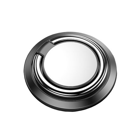 Mobiltelefon Ring Hållare Ställ Magnetisk Telefon Ring Finger Stativ 360° Rotation Metall Ring Grip