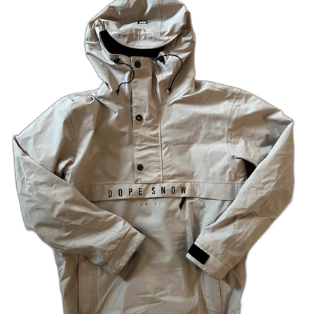 Beige vindjacka från Dope Snow S