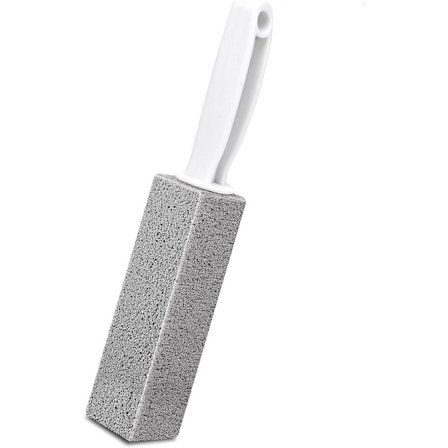 Pimpstein for toaletter og hard hud – rengjøring og fotpleie – med håndtak – fjerner kalk og hard hud