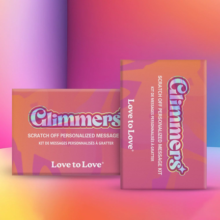 GLIMMERS - PERSONALIZED MESSAGE KIT - Vuxen.fi - Romantiikka & Esileikki - Love to Love