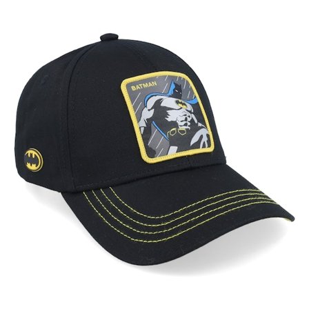 Capslab - Preto adjustable Boné - DC Comics Batman Black Adjustable @ Hatstore