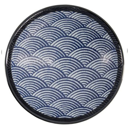 Tokyo design studio Aisai Seigaiha salatskål 25 cm | KitchenOne