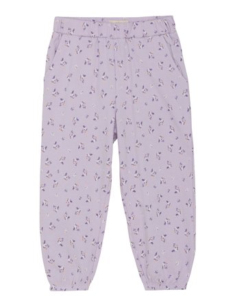Pants Crepe Purple Creamie