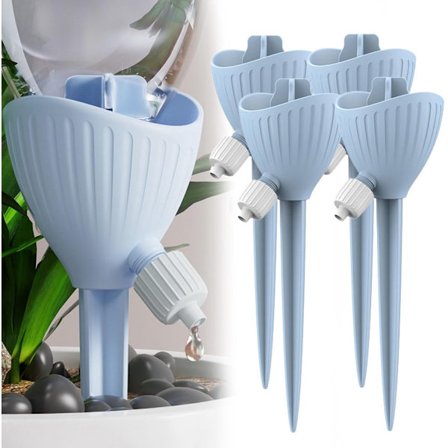 ING 4-osainen kasvien kastelujärjestelmä säädettävällä tiputtimella, automaattinen kastelujärjestelmä, vesitiputin, tippakastelujärjestelmä, 