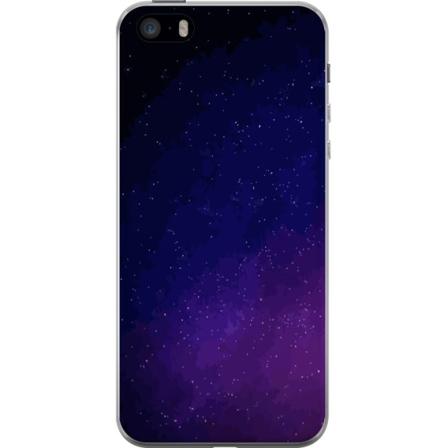 Apple iPhone SE (2016) Läpinäkyvä kuori Galaksi