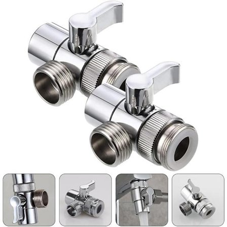 ING To-delt haneomleder - vaskemaskine - 1/2-tomme tilslutning