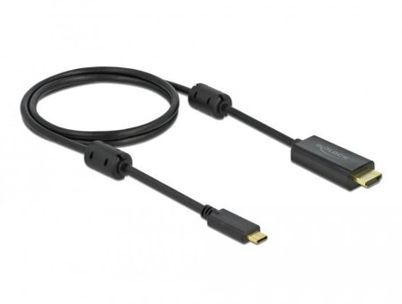 Delock video/lydkabel - HDMI / USB - 1 m