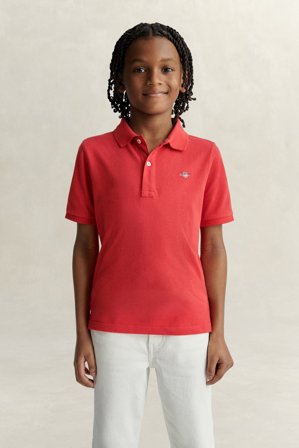 GANT Teenager Piqué Poloshirt (176) Rot