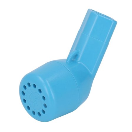 Pustemaskin for lungekspansjon og slimhjelp - Håndholdt pustetrener for daglig bruk HT 01P Royalblue