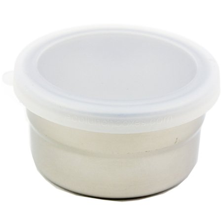 Eco lunchbox Oval matboks' - 'Stål