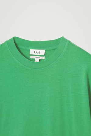COS Homme T-Shirt Oversize En Coton in Vert