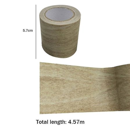 Woodgrain Reparation Tejp Patch Trä Textured Möbel Självhäftande tejp Stark klibbighet Vattentät