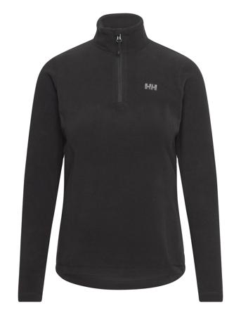 W Daybreaker 1/2 Zip Fleece Black Helly Hansen