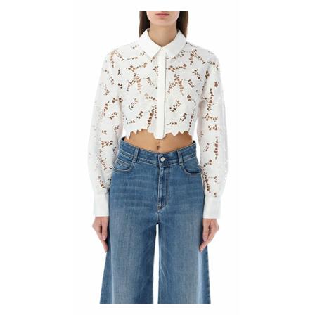 Self Portrait Shirts , Wit , Dames , Maat: S