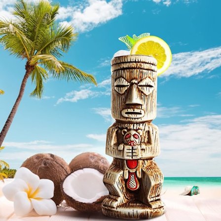 Hawaii krus, keramikkrus Hawaii kop farvet porcelæn kaffekopper keramiske vinkocktailkopper