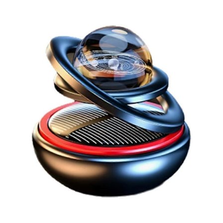 Solar Bil Aromaterapi – Roterande Interstellär Boll Dubbel Ring Doft